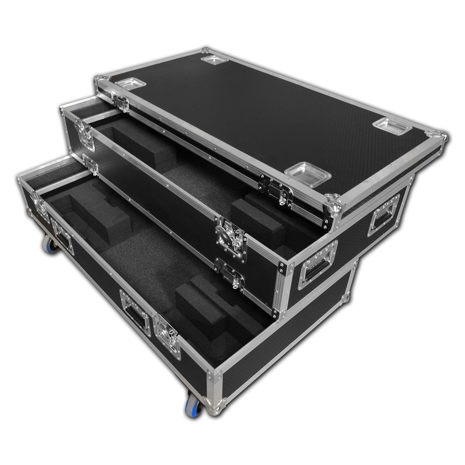 3 Tier American DJ Ultra Bar 6 8 Way Batten Flight Case